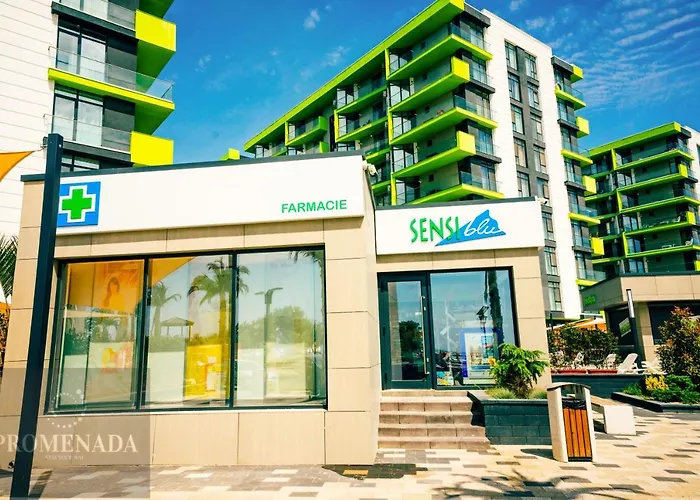 Visum Pool & Mamaia Nord Апартаменты 3*